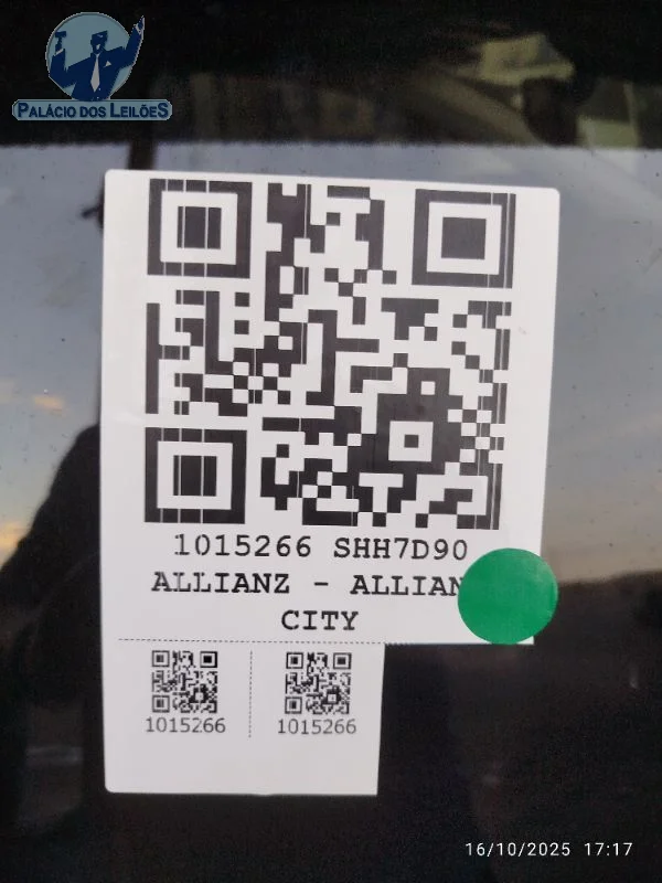 Lote 380 - HONDA CITY HATCH TOURING